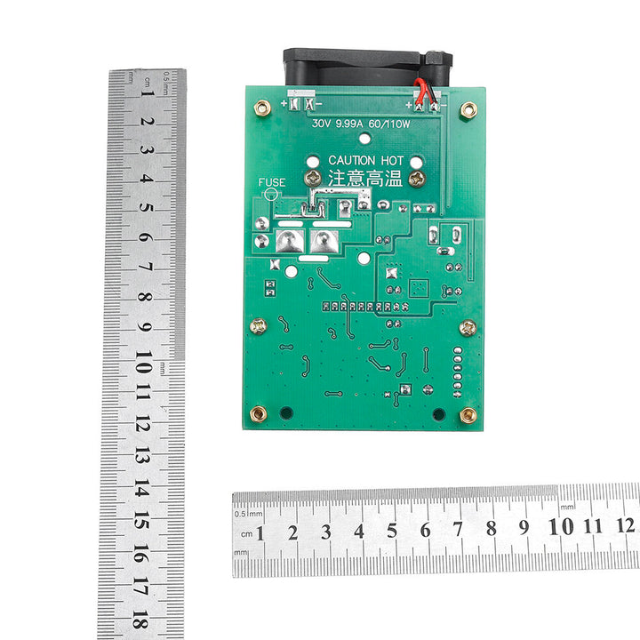 60W / 110W 9.99A 30V Constant Current Electronic Load Aging Battery Capacity Tester