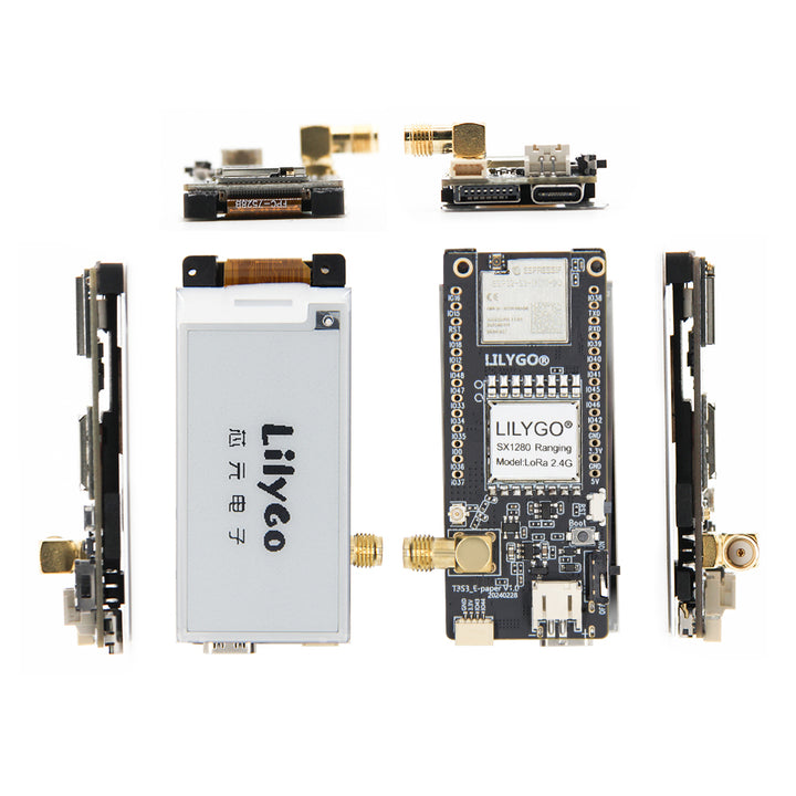 T3S3 E-Paper ESP32-S3 LoRa SX1262 SX1280 Wireless Module 2.13-inch Ink Screen Development Board