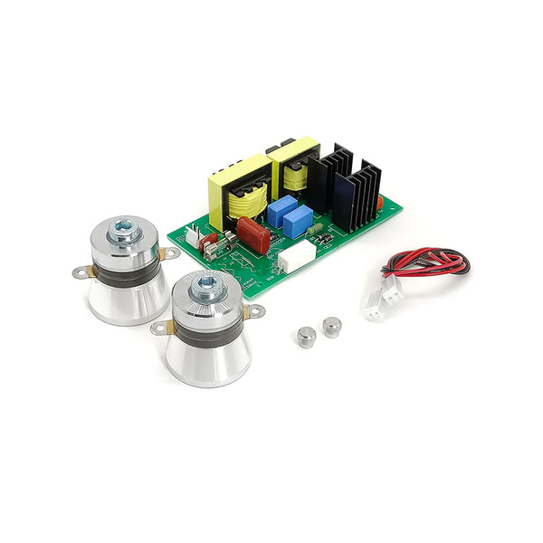 AC220V Power Driver Board + 100W 28KHz Ultrasonic Cleaning Transducer Cleaner