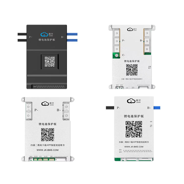 JIKONG BMS Battery Protection Board with 6 Interfaces GPS/RS485/CAN/Display/Heat/NTC Smart Active Balance BMS 40A 60A 80A 100A 200A 300A Lifepo4 Li-Ion Lto 18650 Battery BMS