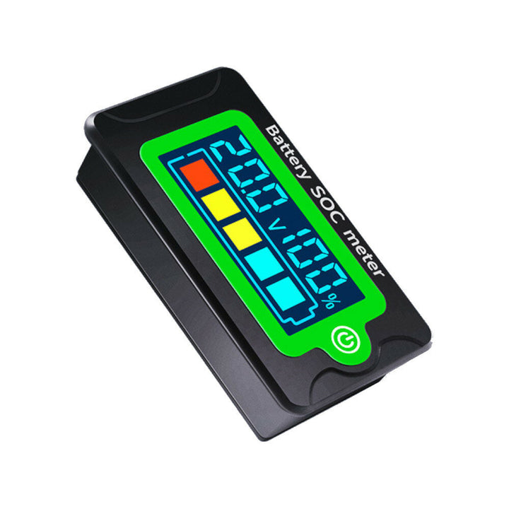 Peacefair Battery Capacity Tester Waterproof Digital LCD Voltmeter Voltage Indicator Meter 12V 24V 36V 48V 72V For Car