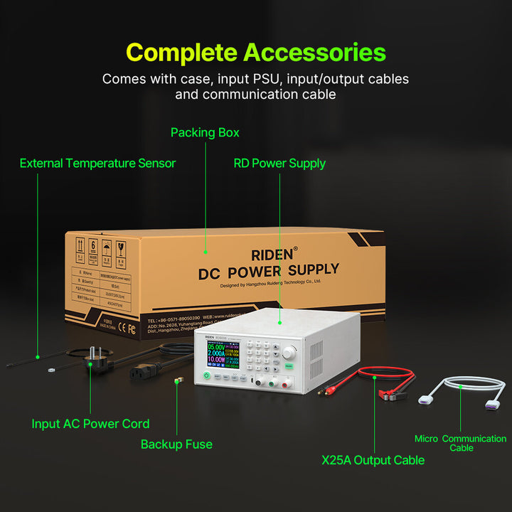 RIDEN RD6006 Assembled Set USB DC DC Voltage Current Step-Down Bench Power Supply Buck Adjustable Converter 60V 6A