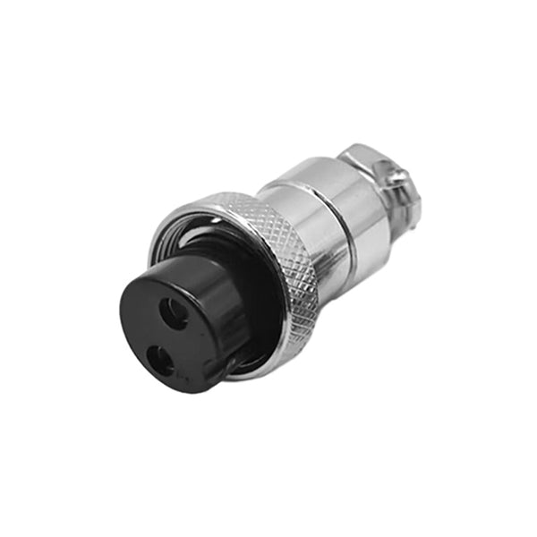 GX20 Aviation  connector  Male and Female Straight Panel mount solder connector