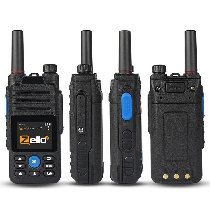 Yinitone B5 7 Mode Zello 4G Walkie Talkie 100km Long Range Mobile Radio Bluetooth Transceiver Phone Network Walkie Talkie