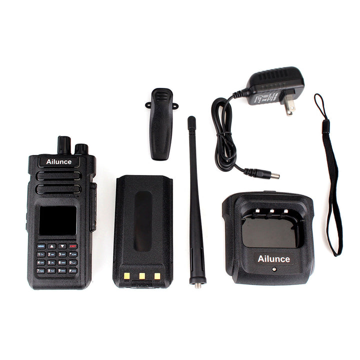 Retevis Ailunce HD1 DMR Digital Walkie Talkie GPS VHF UHF Dual Band Transceiver IP67 Waterproof Ham Radio Long Range Amateur Two-Way Radio European Version