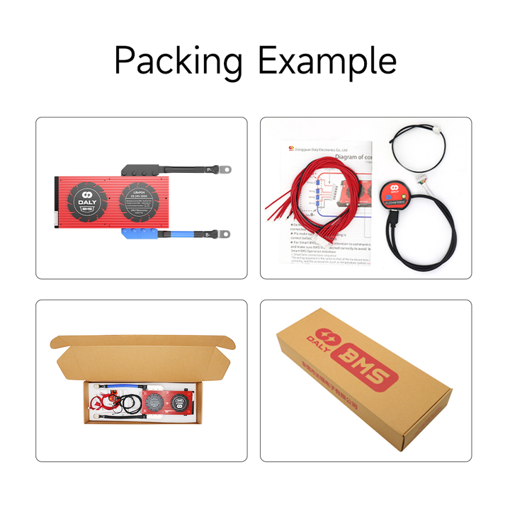 DALY 8S 24V 30A-250A Iron Lithium LifePO4 Lithium Battery Protection Board 8 String Bluetooth BMS 18650 Smart Board
