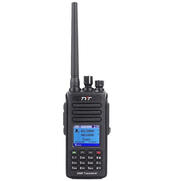 TYT MD-UV390 PLUS 10W Dual Band DMR Radio VHF UHF Digital Walkie Talkie Long Talking Range IP67 Portable Transceiver Ham with Encryption Function