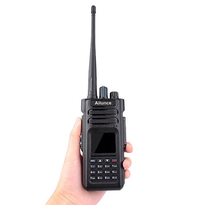 Retevis Ailunce HD1 DMR Digital Walkie Talkie GPS VHF UHF Dual Band Transceiver IP67 Waterproof Ham Radio Long Range Amateur Two-Way Radio European Version