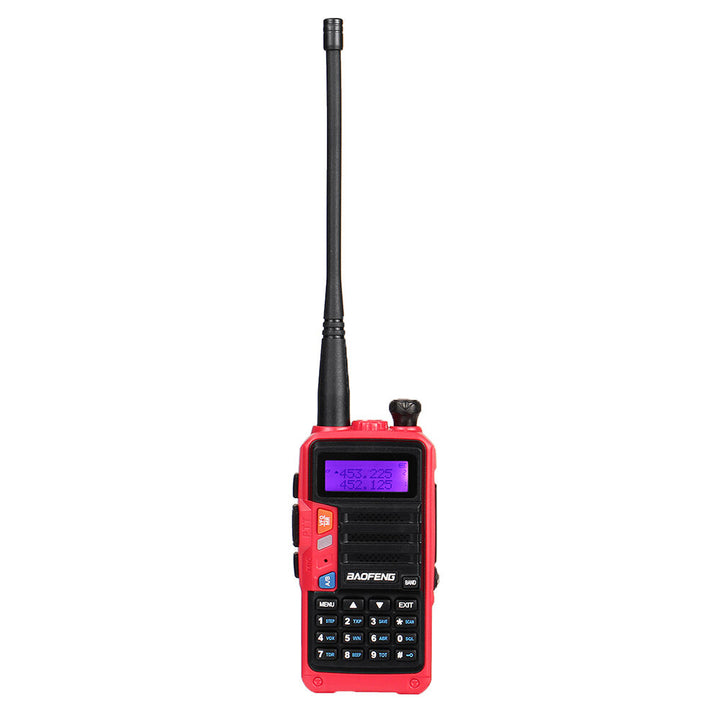 BaoFeng UV-S9 Plus Walkie Talkie Tri-Band 10W Powerful 10W CB Radio Transceiver VHF UHF 10W 10km Long Range up of uv-5r Portable Radio 2xAntenna