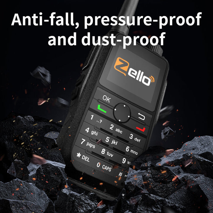 Zello DG6300 National Intercom Walkie Talkie Support WiFi bluetooth Long Range Radio IP67 Waterproof Type-C Rechargeable Handheld GPS Transceiver