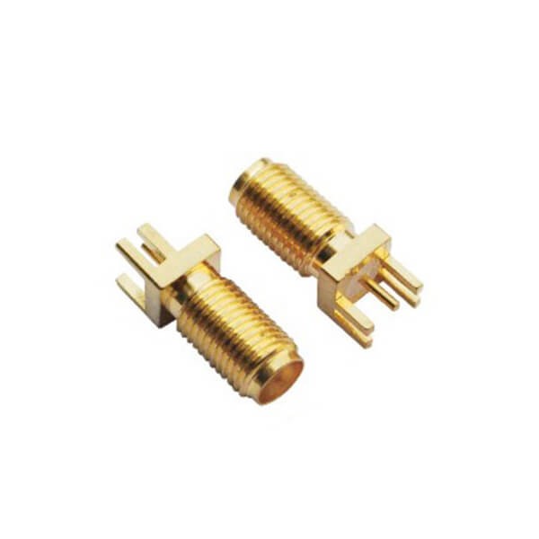 RF Coaxial connector Standard SMA Jack Straight Solder Type for PCB mount