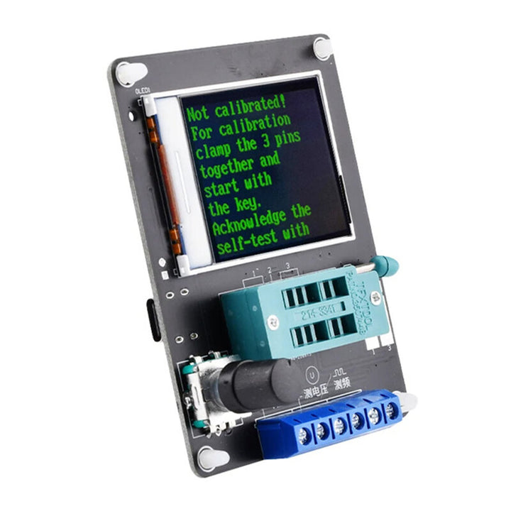 GM328A Transistor Tester Diode Capacitance ESR Voltage Frequency Meter PWM Square Waving Signal Generator Soldering