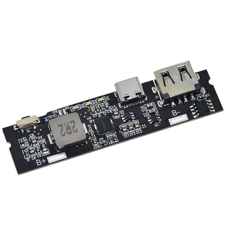 18W PD Fast Charge Module QC3.0 USB-A Output Synchronous Boost for Multiple Devices With Indicator