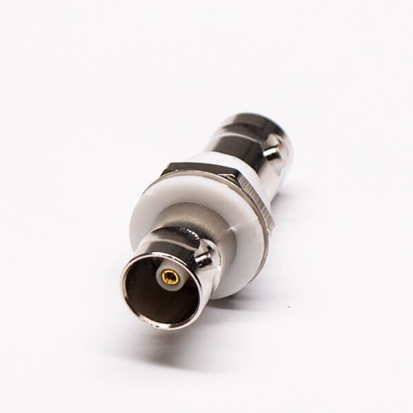 HF-Adapter Metall gerade BNC-Buchse auf BNC-Buchse Schott 75 Ohm 