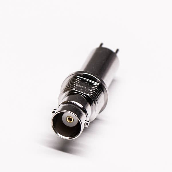 BNC-Stecker, verlängerte Buchse, vertikaler Typ, Durchgangsloch für Leiterplatte
