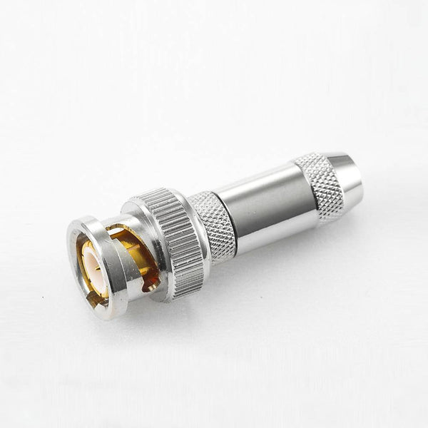 BNC Connector Solder for Cable SYV75-3 Male Straight