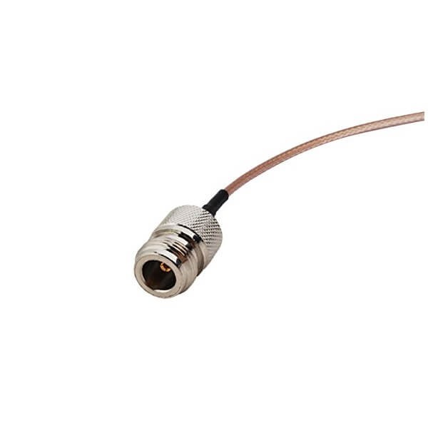 BNC-HF-Kabel, 15 cm, mit Anschluss BNC-Stecker auf N-Stecker, RG174-Kabel für Prüfgerät