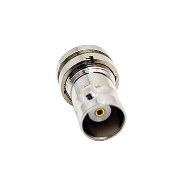 BNC Female Cable Connector Straight Bulkhead Solder Type