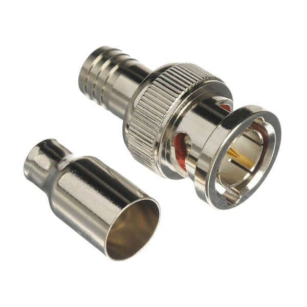 BNC Male Connector Crimp Type For Cable