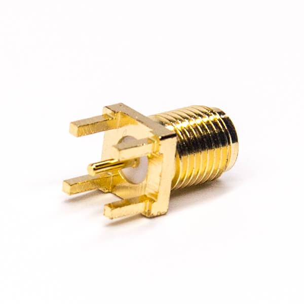 RF Coaxial connector Standard SMA Jack Straight Solder Type for PCB mount