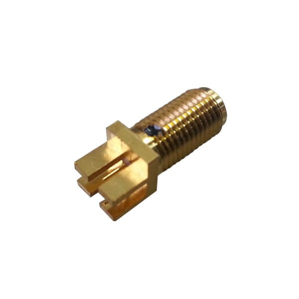 RF Coaxial connector Standard SMA Jack Straight Solder Type for PCB mount