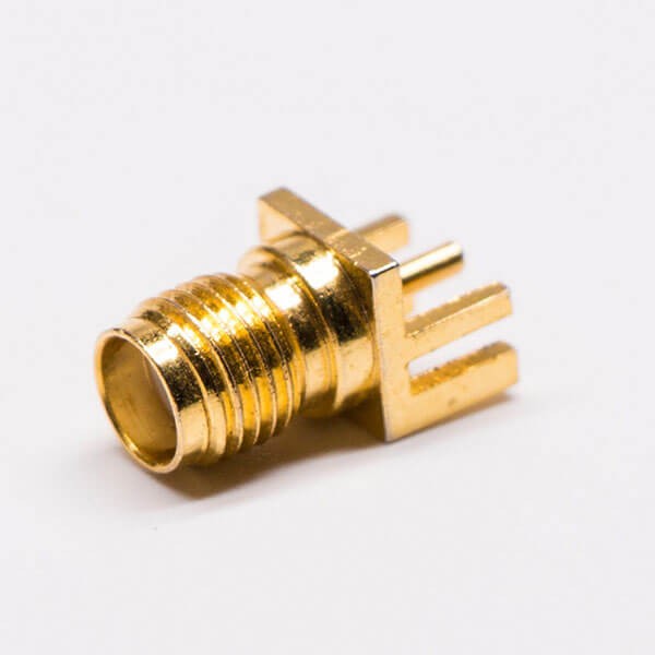 RF Coaxial connector Standard SMA Jack Straight Solder Type for PCB mount