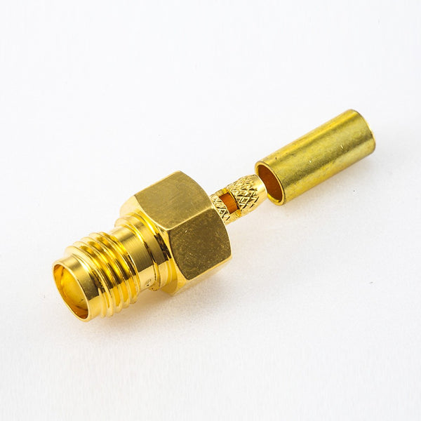 RF Coaxial connector Standard SMA Jack Straight Crimp for Cable RG174/RG316/LMR100