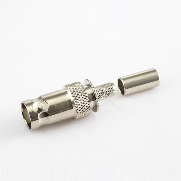 Cable RG58/RG142 Crimp BNC Female Straight Connector