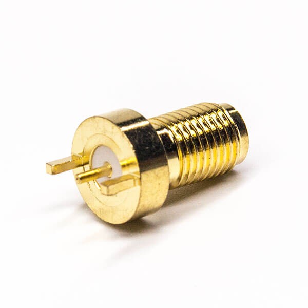 RF Coaxial connector Standard SMA Jack Straight Solder Type for PCB mount