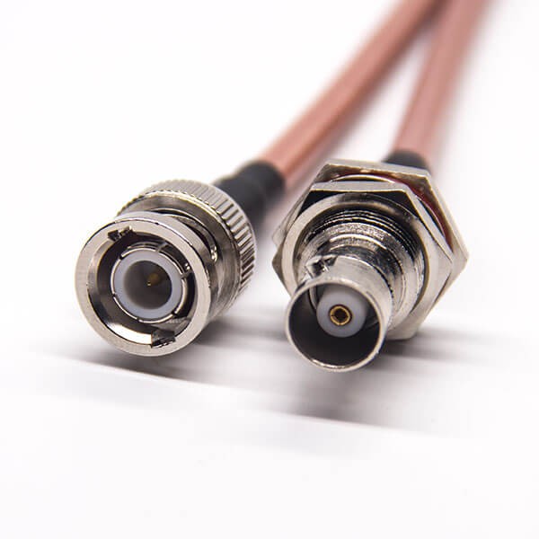 Coaxial Cable RF Assembly BNC Straight Male to BNC Straight Female with RG142