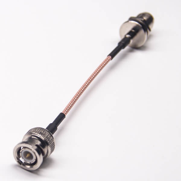 Coaxial Cable RG316 TNC Front Blukhead Waterproof Female to BNC to Straight Male