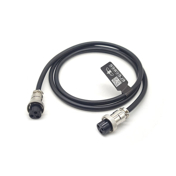 GX16 Aviation Connector straight Female to Female plug with 1M Cable