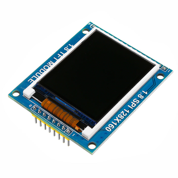 1.8 Inch 128X160 ILI9163/ST7735 TFT LCD Module With PCB Baseboard SPI Serial Port