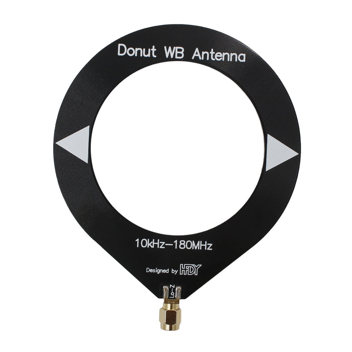 Donut Loop Broadband Antenna Frequency Range 10kHz-180MHz with Low Impedance Converter