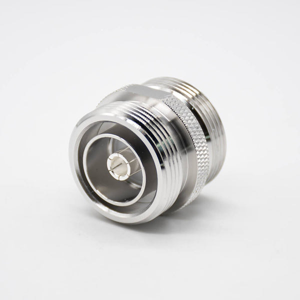 HF-Adapter Metall gerade DIN 7/16 Buchse auf DIN 7/16 Buchse freihängend 50 Ohm