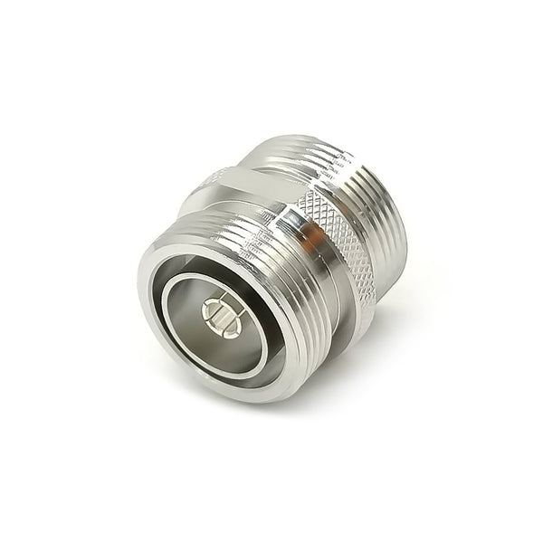 HF-Adapter Metall gerade DIN 7/16 Buchse auf DIN 7/16 Buchse freihängend 50 Ohm