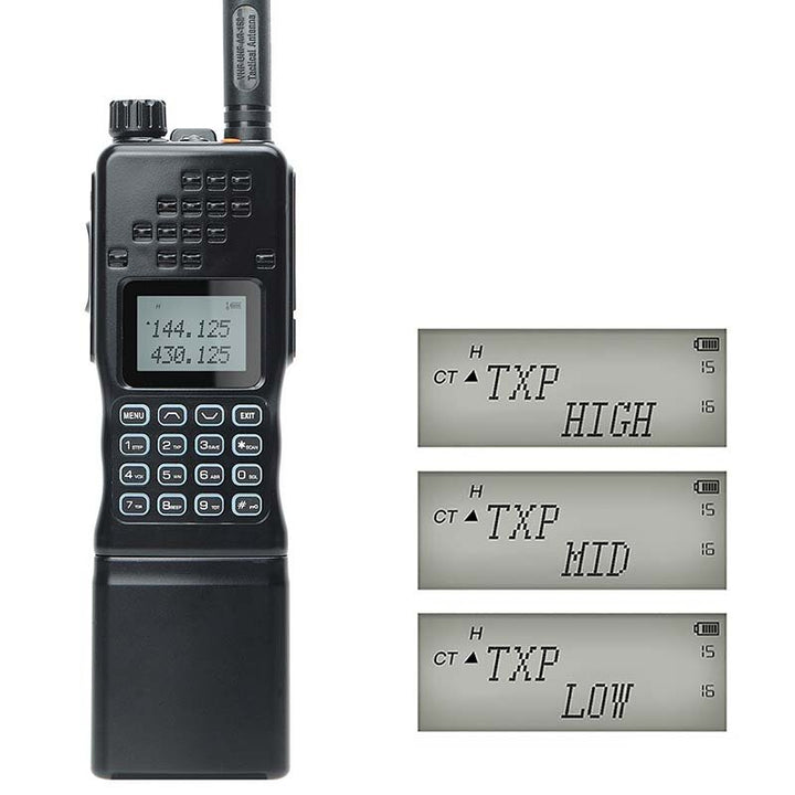 Baofeng AR-152 10W VHF UHF Dual Band Walkie Talkie 12000mAh IP54 Waterproof High Power Portable Tactical Game Handheld Two-way Radio European Standard