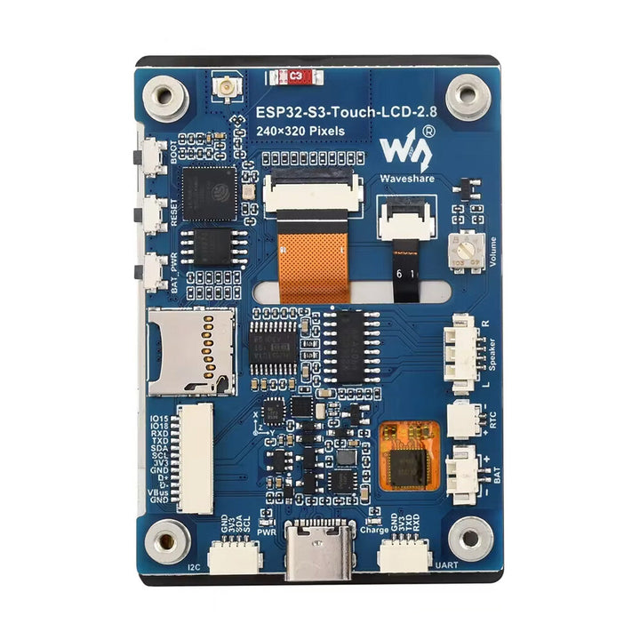 Waveshare ESP32-S3 2.8inch IPS Capacitive Touch Display Development Board 240x320 Support WiFi and bluetooth LVGL GUI