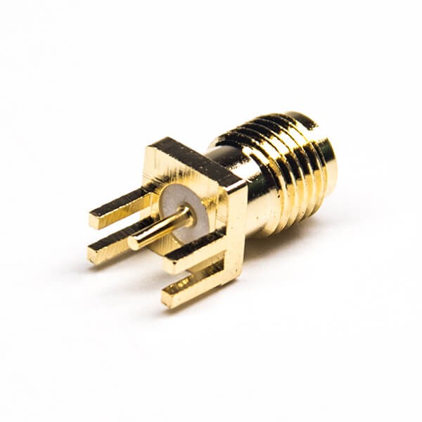 RF Coaxial connector Standard SMA Jack Straight Solder Type for PCB mount