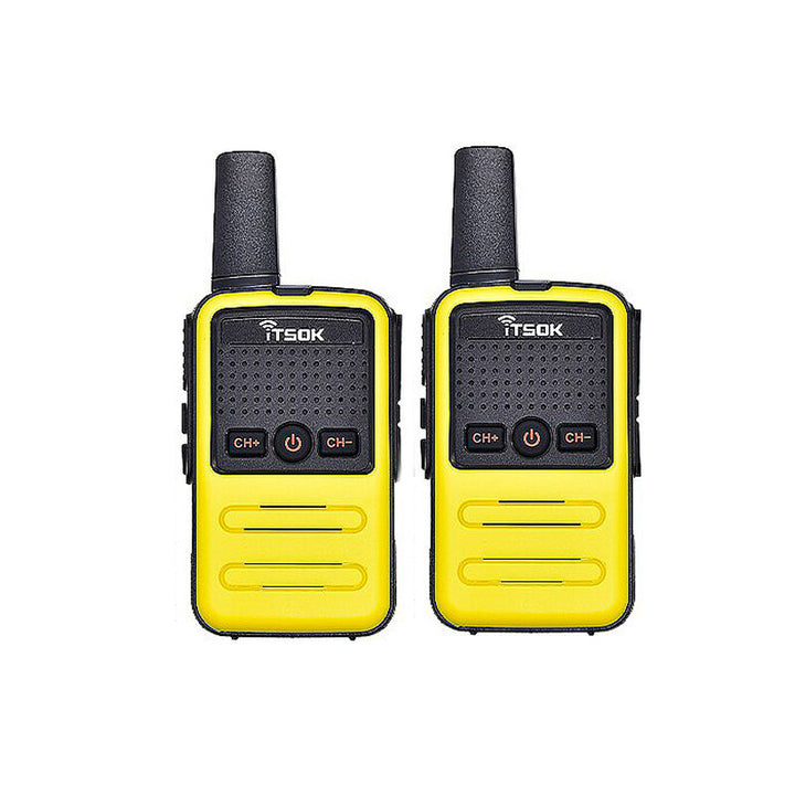 2Pcs ITSOK PMR446 Mini Walkie Talkie Long Range Commutator Station Kid Toys Amateur Radio Portable Handheld Two Way Radio European Version