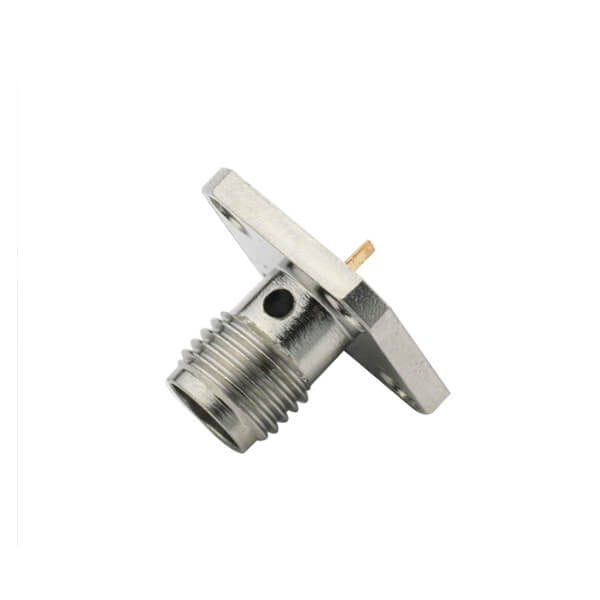 RF Coaxial connector Standard SMA Jack Straight Solder Type for PCB mount