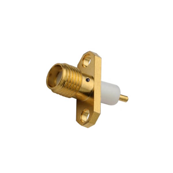 RF Coaxial connector Standard SMA Jack Straight Solder Type for PCB mount