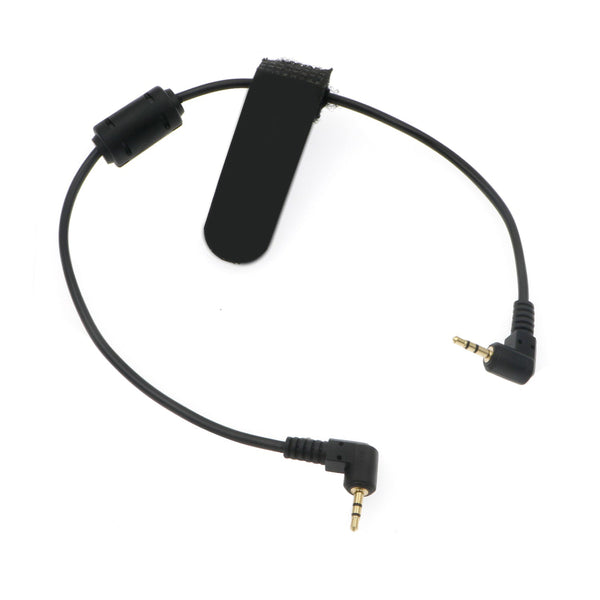 ELECBEE Cables LANC Remote Control Cable Right Angle 2.5mm to Right Angle 2.5mm Remote Trigger Cable 30cm|12inches