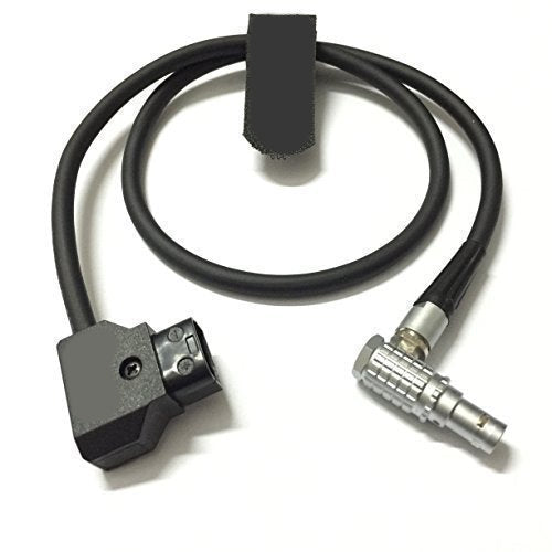 ELECBEE Cables 2 pin Right Angle Male to D-TAP Power Adapter Cable for Teradek Bond