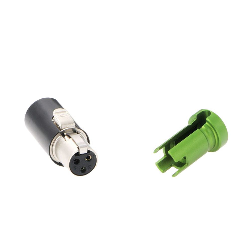 TA3F 3 Pin Female Mini XLR Original Connector Low-Profile for Audio Mi ...