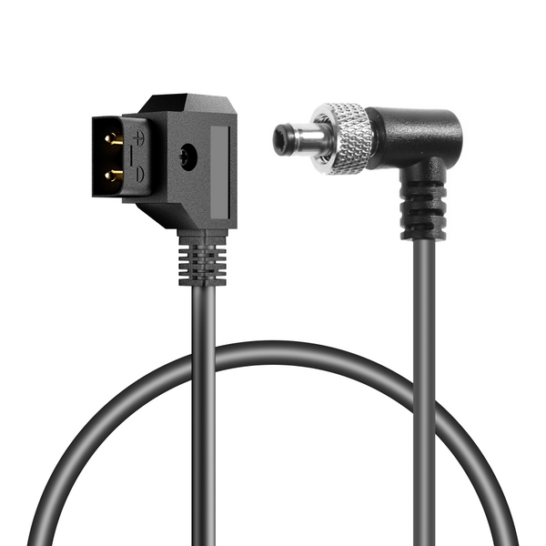 ELECBEE Cables Atomos Monitor-Stromkabel, rechtwinklig, mit Verriegelung, DC 5.5 2.1, für Touchscreen-Display, Videogeräte PIX-E7, PIX-E5, Hollyland, Mars 400s