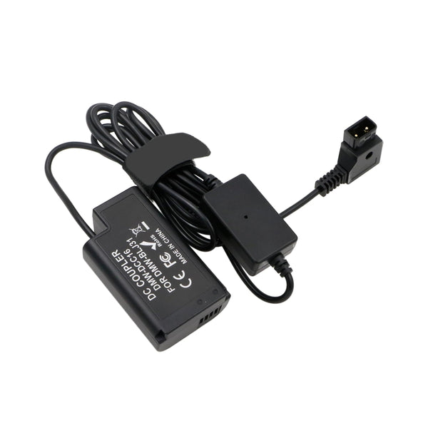 ELECBEE Cables DMW-DCC16 DMW-BLJ31 Dummy Battery to D-tap DC Coupler Power Cable for Panasonic Lumix S1 S1M S1R S1RM S1H Mirrorless Cameras