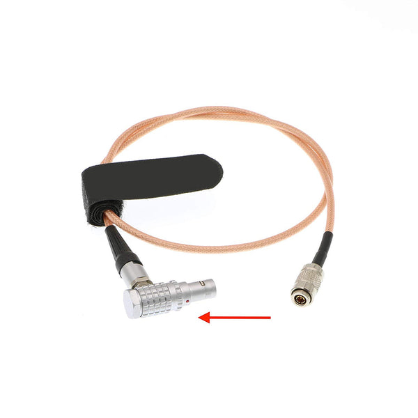 ELECBEE Cables Timecode Systems DIN 1.0/2.3 to 5 Pin Timecode Input Cable for Sound Devices 633 Ultrasync One