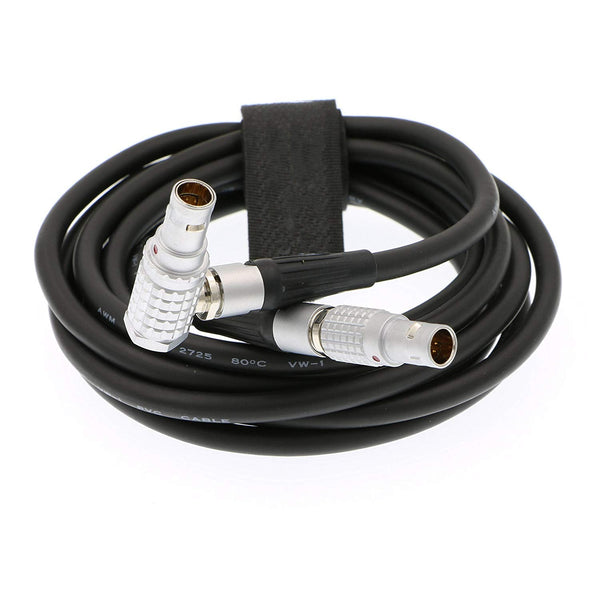 ELECBEE Cables 7 Pin Male to 7 Pin Male Data Cable for Trimble R7 Receiver to TRIMMARK III Radio Right Angle to Straight