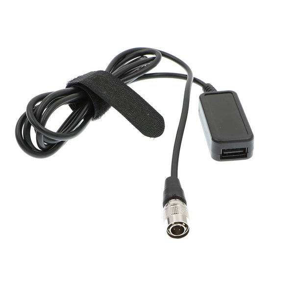 ELECBEE-Kabel, 4-poliger Hirose-Stecker auf USB-Buchse, Konverter, 5 V-Kabel vom Audio-Mixer zum Aufladen von Telefon, Pad, Tablet